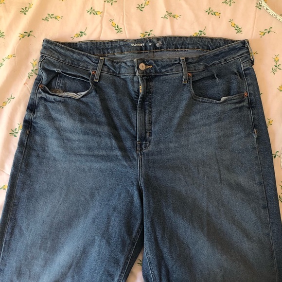 Old Navy Blue Sky High Wide Leg Jeans Size 18 - Picture 12 of 16